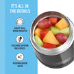 THERMOS FUNTAINER Kids Food Jar with Spoon, 10oz, Black 🍁 All In One Marketplace Canada