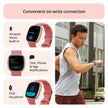 Google Fitbit Versa 4 Fitness Smartwatch with Daily Readiness, Gps, 24/7 Heart Rate, 40+ Exercise Modes, Sleep Tracking and More, Pink Sand/copper Rose, One Size (S and L Bands Included) 🍁 All In One Marketplace Canada