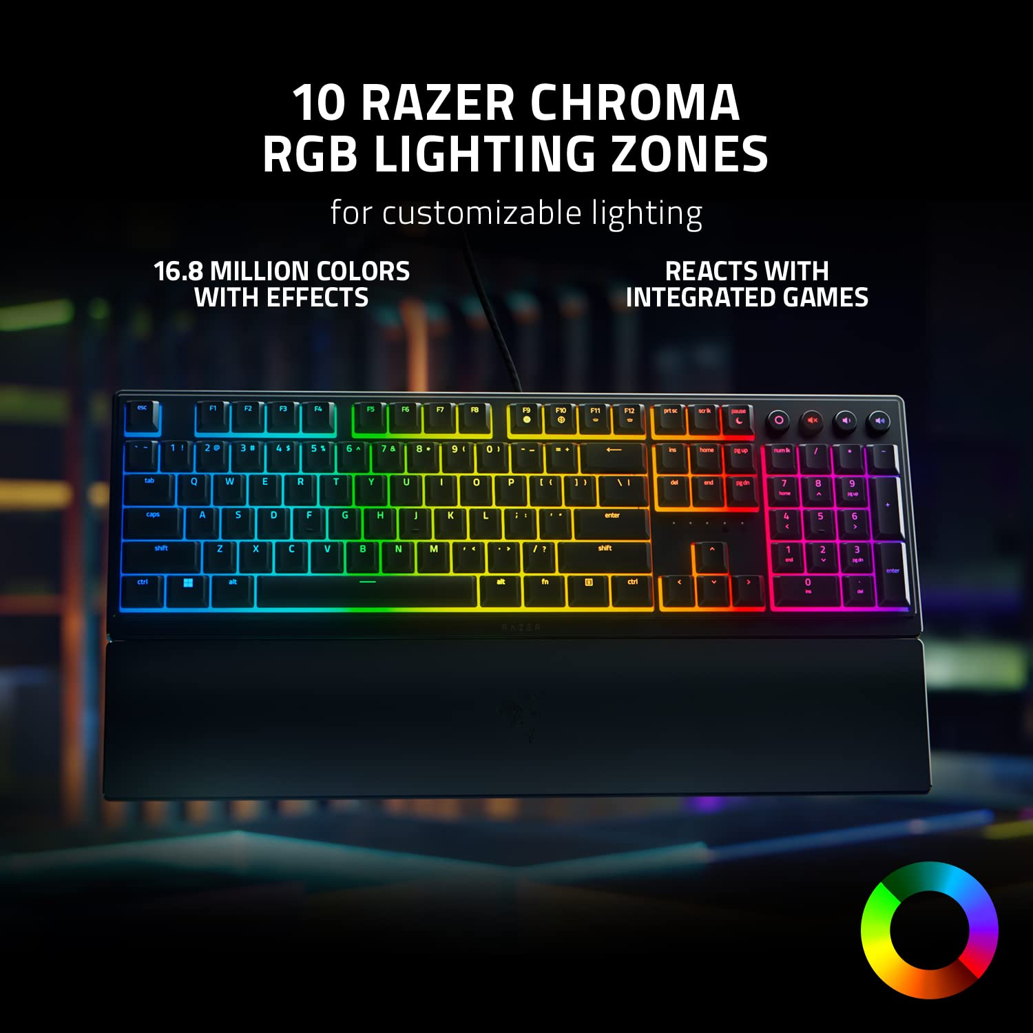 Razer Ornata V3 Gaming Keyboard, Low-Profile Keys, Black 🍁 All In One Marketplace Canada