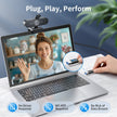 EMEET NOVA 4K Webcam for PC - Computer Camera PDAF Autofocus, 2 Mics, 73° FOV, Auto Light Correction, USB Plug & Play Web Cam, Privacy Cover, Ideal for Home Office, Streaming, Business & Video Calls 🍁 All In One Marketplace Canada