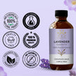 AVD Organics Lavender Essential Oils 100ml | 100% Pure & Natural Lavender Oil Skin | Massage, Aromatherapy, Diffuser, Laundry & Meditation | 3.38 fl. oz 🍁 All In One Marketplace Canada