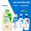 CeraVe Oil Cleanser for Face, Hydrating Foaming Face Cleanser with Squalene Oil, Hyaluronic Acid and Ceramides, for Dry to Very Dry Skin, Non-Greasy, Non-Comedogenic, Fragrance-Free, 562 mL 🍁 All In One Marketplace Canada