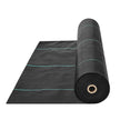 VEVOR Weed Barrier Landscape Fabric, 6*100FT Heavy Duty Garden Weed Fabric, Woven PP Weed Control Fabric, Driveway Fabric, Geotextile Fabric for Landscaping, Ground Cover, Weed Blocker Weed Mat, Black 🍁 All In One Marketplace Canada