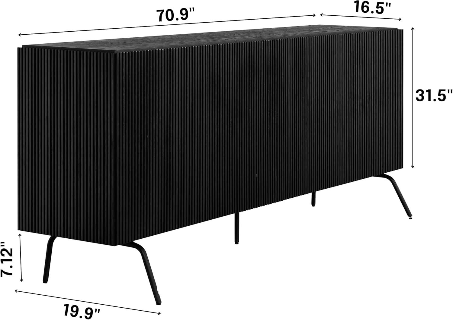 VEIL Sideboard  4 Doors