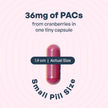 Utiva UTI Control Cranberry PACs - #1 Doctor- Recommended for UTI prevention - 36mg PACs for Urinary Tract Infection Avoidance - Supplement for Urinary Tract Health for Women and Men – Cranberry Extract Pills for urinary & bladder health, 30 Vegi Capsules