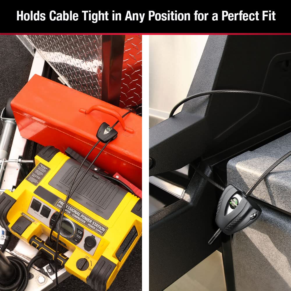 Master Lock Python Cable Lock, Cable Lock with Keys, Trail Camera and Kayak Locking Cable, 2 Pack, 8417T,Black 🍁 All In One Marketplace Canada