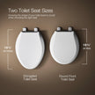 Kohler 4636-RL-0 Cachet ReadyLatch Quiet Close Elongated Toilet Seat, White 🍁 All In One Marketplace Canada