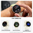 Garmin Venu® 4, 41mm, Advanced Health and Fitness GPS Smartwatch, Bright and Colorful Display, Built-in Flashlight, 10 Days of Battery Life, Lunar Gold with Bone Silicone Band 🍁 All In One Marketplace Canada