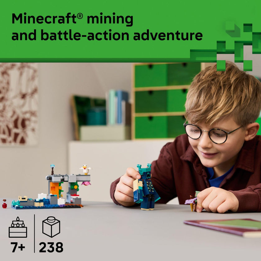 LEGO Minecraft The Warden Encounter Kids Toy - Collectible Building Set for Boys and Girls 7+- with Silent Ranger Minifigure - Great Birthday Gift for Gamers and Kids Who Love Minecraft Toys - 21274 🍁 All In One Marketplace Canada