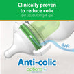 Dr. Brown's Natural Flow Anti-Colic Options+ Wide-Neck Glass Baby Bottles 9 oz/270 mL, with Level 1 Slow Flow Nipple, 3 Pack, 0m+ 🍁 All In One Marketplace Canada