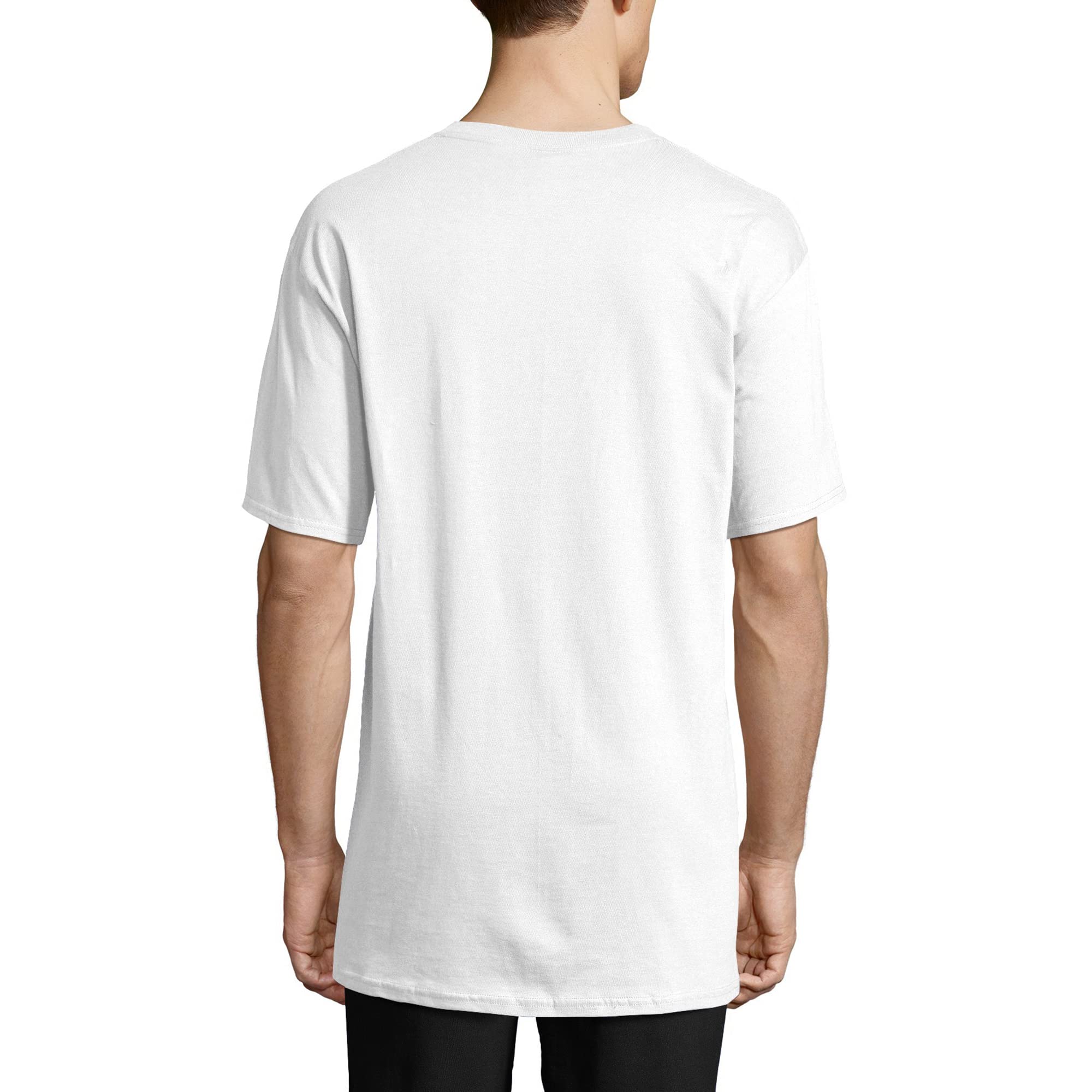 Hanes Size Men's Beefy Short Sleeve Tee Value Pack (2-Pack), White, X-Large/Tall 🍁 All In One Marketplace Canada