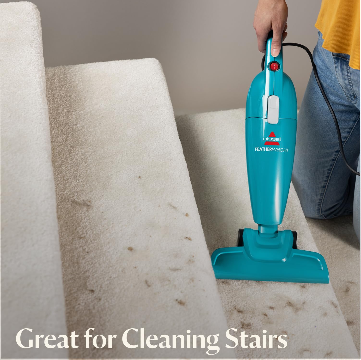 BISSELL Featherweight Stick Vacuum Cleaner, Lightweight 3 lb Corded Vacuum, 2.1 Amp Motor, 3-in-1 Lift-Off Handheld, Crevice Tool, Bagless, Multi-Surface Hard Floor, Carpet & Stairs, 2033 🍁 All In One Marketplace Canada