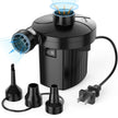 Electric Air Pump for Inflatables,Portable Quick-Fill Air Pump with 3 Nozzles,110-120V, Inflator & Deflator Pumps for Outdoor Camping, Air Mattress Beds,Boats,Inflatable Cushion,Couch,Pool Floats 🍁 All In One Marketplace Canada
