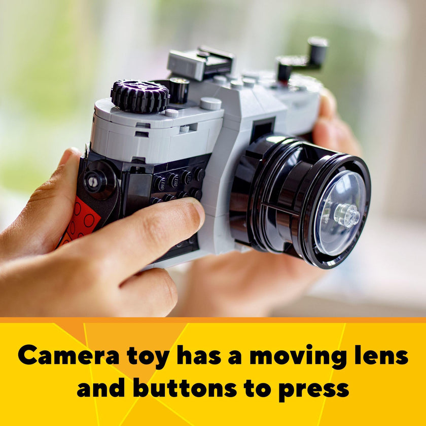 LEGO Creator 3 in 1 Retro Camera Toy, Transforms from Toy Camera to Retro Video Camera to Retro TV Set, Photography Gift for Boys and Girls Ages 8 Years Old and Up Who Enjoy Creative Play, 31147 🍁 All In One Marketplace Canada