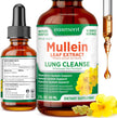 Easment Mullein Leaf Extract Drops for Lungs – Herbal Supplement for Lung Cleanse, Mucus & Phlegm Relief – Alcohol-Free Liquid 🍁 All In One Marketplace Canada
