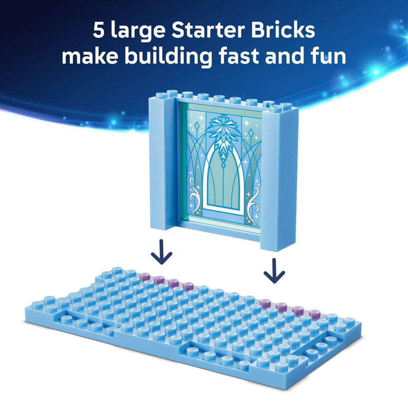 LEGO Disney Frozen Elsa’s Ice Castle & Snow Ride Adventure Building Toy - Frozen Toys for Girls & Boys, Ages 4+ - Disney Gift for Kids - 43281 🍁 All In One Marketplace Canada