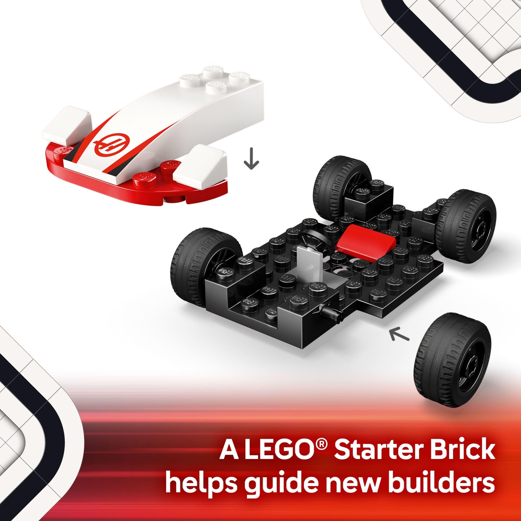 LEGO City F1 Williams Racing & Haas F1 Race Car Toys - Car Building Toy Set for Kids, Boys and Girls, Ages 4+ - F1 Preschool Toy for Fans - Gift Idea for Birthdays - 60464 🍁 All In One Marketplace Canada
