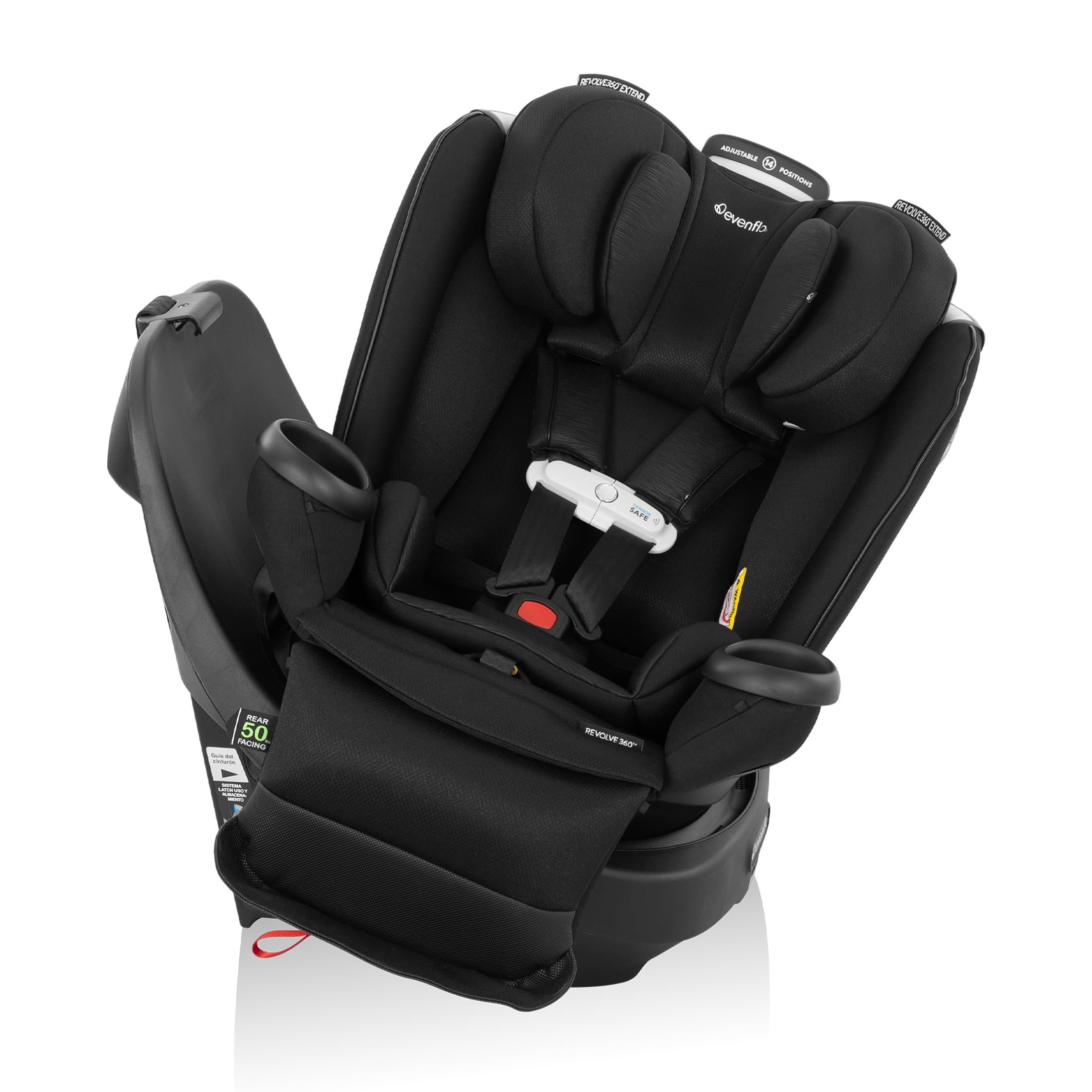 Evenflo Gold Revolve360 Extend All-in-One Rotational Car Seat with SensorSafe - Onyx 🍁 All In One Marketplace Canada