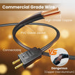RTTY Outdoor String Lights Patio Light for Outside Waterproof G40 Shatterproof LED Bulbs, Dimmable Hanging Connectable Globe Lighting for Bistro, Backyard, Cafe, Porch, 2700K, 25 FT 13pcs 🍁 All In One Marketplace Canada