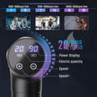 cotsoco Massage Gun Deep Tissue, Muscle Massage Gun with 9 Attachment Heads 20 Speeds & Silent Brushless Motor Cordless, Handheld Percussion Back Massager Gun for Athletes, Mothers Day Gifts for Mom Dad Women Men (Black) 🍁 All In One Marketplace Canada
