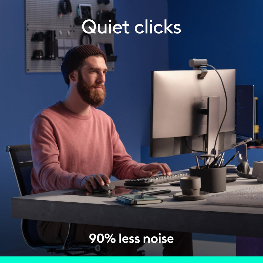 Logitech MX Master 3S Bluetooth Edition Wireless Mouse, No USB Receiver - Ultra-Fast Scrolling, Ergo, 8K DPI, Track on Glass, Quiet Clicks, Works with Apple Mac, Windows PC, Linux, Chrome - Graphite 🍁 All In One Marketplace Canada