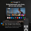 FPD 40-inch Smart TV, 1080p Full HD Google TV with Google Play Built-in Google Cast, HDR 10, Dolby Audio, Voice Remote, Stream Live Television (Palette-Series, CG40-P3) 🍁 All In One Marketplace Canada