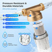 iSpring WSP-50 Reusable Whole House Spin Down Sediment Water Filter 50 Micron, 1