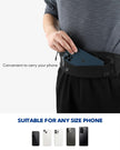 WATERFLY Running Belt Fanny Pack: Runner Marathon Jogging Waist Pack Sport Fitness Cell Phone Holder Pouch for Men Women Jogger Slim Stretchy Running Belt 🍁 All In One Marketplace Canada