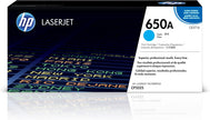 HP 650A (CE271A) Cyan Original LaserJet Toner Cartridge