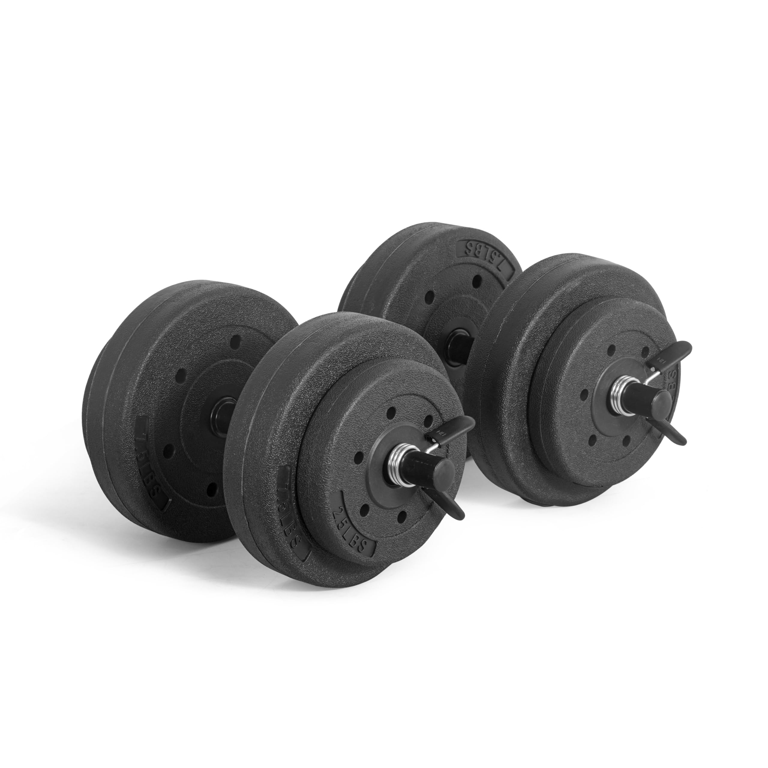 CAP Barbell 40-Pound Adjustable Cement Dumbbell Set – Versatile Vinyl Coated Weights for Home Gym Excellence 🍁 All In One Marketplace Canada