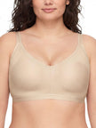 Warners Women's Blissful Benefits Underarm-Smoothing with Seamless Stretch Wireless Lightly Lined Comfort Bra Rm3911w, Butterscotch, X-Large 🍁 All In One Marketplace Canada
