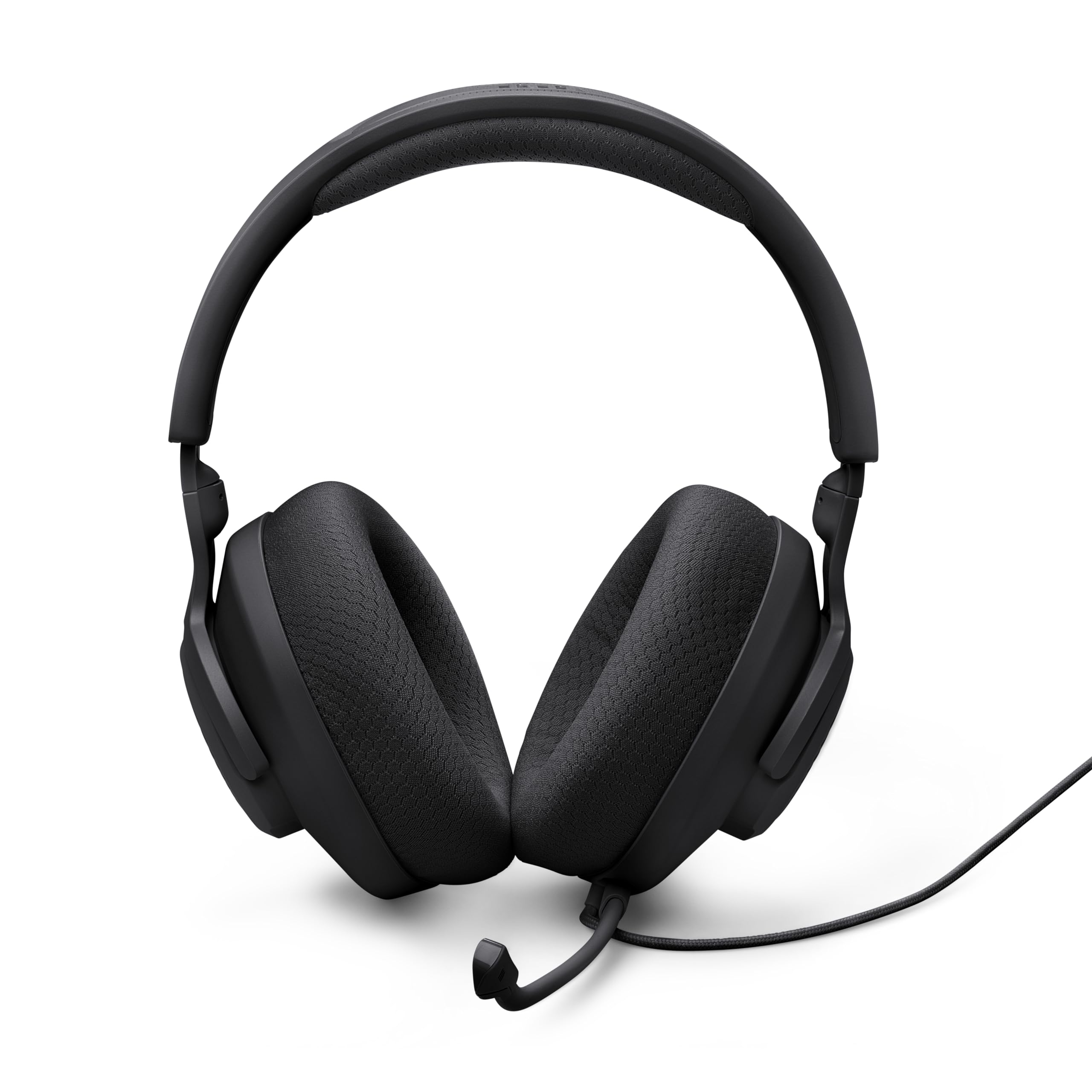 JBL Quantum 100M2 - Wired Over-Ear Gaming Headset with omnidirectional, Detachable mic with Mute Option and Fabric-Covered Memory Foam Ear Cushions, Compatible with All Platforms (Black) 🍁 All In One Marketplace Canada