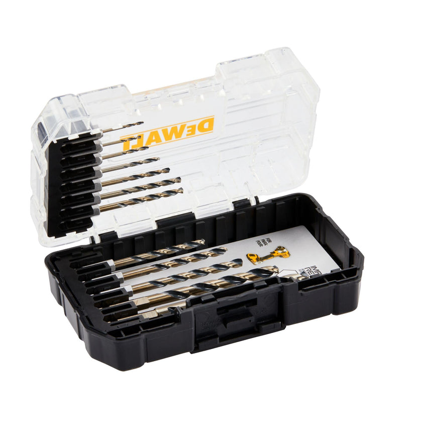 DEWALT 12 Pc Black and Gold Drill Bit Set, Premium Finish Impact Driver Bit Set for Metal, Plastic and Wood (DWAH1182) (DWAH1182) 🍁 All In One Marketplace Canada