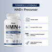 NMN w/Quercetin & Resveratrol For Enhanced NAD+ Levels - More Effective Than NMN Alone, High Purity 99% Nicotinamide Mononucleotide & Resveratrol For Cellular Health, NAD Supplement, 60 Capsules 🍁 All In One Marketplace Canada