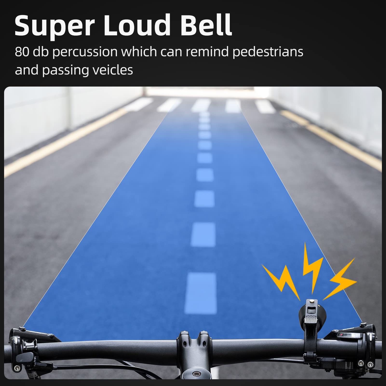 ROCKBROS Bike Bell Classic Bicycle Bell Mountain Bike Bells for Adults with Loud Sound and Fit for 0.87-1.25in/22.2-31.8mm Bicycle Handlebars 🍁 All In One Marketplace Canada