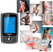 Belifu Dual Channel TENS EMS Unit with 12 Pads, 24 Modes Muscle Stimulator, Electronic Pulse Massager Muscle Massager for Pain Relief Therapy, Fastening Cable Ties, Dust-Proof Drawstring Storage Bag 🍁 All In One Marketplace Canada