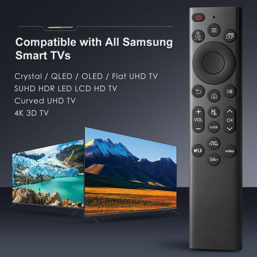(Pack of 2) Universal Remote Control for Samsung TV Remotes Control Replacement Solar Series 8 LED LCD QLED Frame 4K 8K UHD HDTV Curved Monitor Smart 🍁 All In One Marketplace Canada