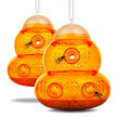 Aspectek Yellow Wasp Trap, 2 Pack, Outdoor Hanging Hornet, Yellow Jacket and Fly Catcher for Yard and Patio, Reusable, Easy Fill, Leak-Proof, Protect Garden, Patio, BBQ, Apple, Pear Trees, Berries 🍁 All In One Marketplace Canada