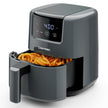 CHEFMAN 2 Qt Mini Air Fryer – Digital Space-Saving Compact Air Fryer with Nonstick and Dishwasher Safe Basket, Quick & Easy Meals in Minutes, Features Digital Timer and Shake Reminder – Grey 🍁 All In One Marketplace Canada
