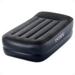 INTEX 64121ED Dura-Beam Plus Pillow Rest Air Mattress: Fiber-Tech – Twin Size – Built-in Electric Pump – 16.5in Bed Height – 300lb Weight Capacity 🍁 All In One Marketplace Canada