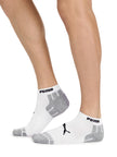 PUMA Men's 8 Pack Low Cut Socks, White/Black, 10-13 🍁 All In One Marketplace Canada