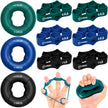 FitBeast Hand Grip Strengthener, Finger Exerciser, Forearm Strengthener Kit - 9 Pack, Targeted Hand & Forearm Strength, Relief & Recovery Kit 🍁 All In One Marketplace Canada