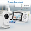 VTech VM819-2 Baby Monitor, 2.8” Screen, 2 Cameras, 1000ft Range, Night Vision, 2-Way Audio, Temperature Sensor, Lullabies, Secured Transmission No WiFi 🍁 All In One Marketplace Canada