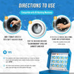 Washing Machine Cleaner for Pet Owners - ACTIVE Enzymatic Deep Clean Descaler for Cat & Dog Hair, Urine, Odor, Residue, 24 Septic-Safe Tablets for Top Load, Front Loader, HE Washer Tub - 1 Year Supply 🍁 All In One Marketplace Canada