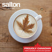 Salton Electric Mug Warmer | Keeps Beverages Hot for Hours | Versatile Coffee, Tea, Candle & Sauce Warmer | Compact Desk Accessory | Ideal for Office & Home | Black | 100% Canadian-owned & operated 🍁 All In One Marketplace Canada