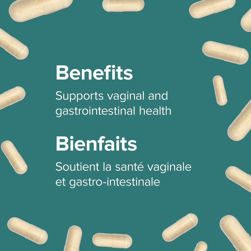 Webber Naturals Probiotic Women’s Daily, 25 Billion Active Cells per Capsule, 10 Probiotic Strains, 30 Capsules, Helps Restore Healthy Vaginal Flora, Vegan 🍁 All In One Marketplace Canada