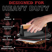 Grilliance 5pcs Smash Burger Press Kit, 3 in 1 Hamburger Press Patty Maker, Cast Iron Burger Press Round & Rectangle, 100pcs Wax Paper for Grill, Griddle, Flat top, Kitchen, Cooking 🍁 All In One Marketplace Canada