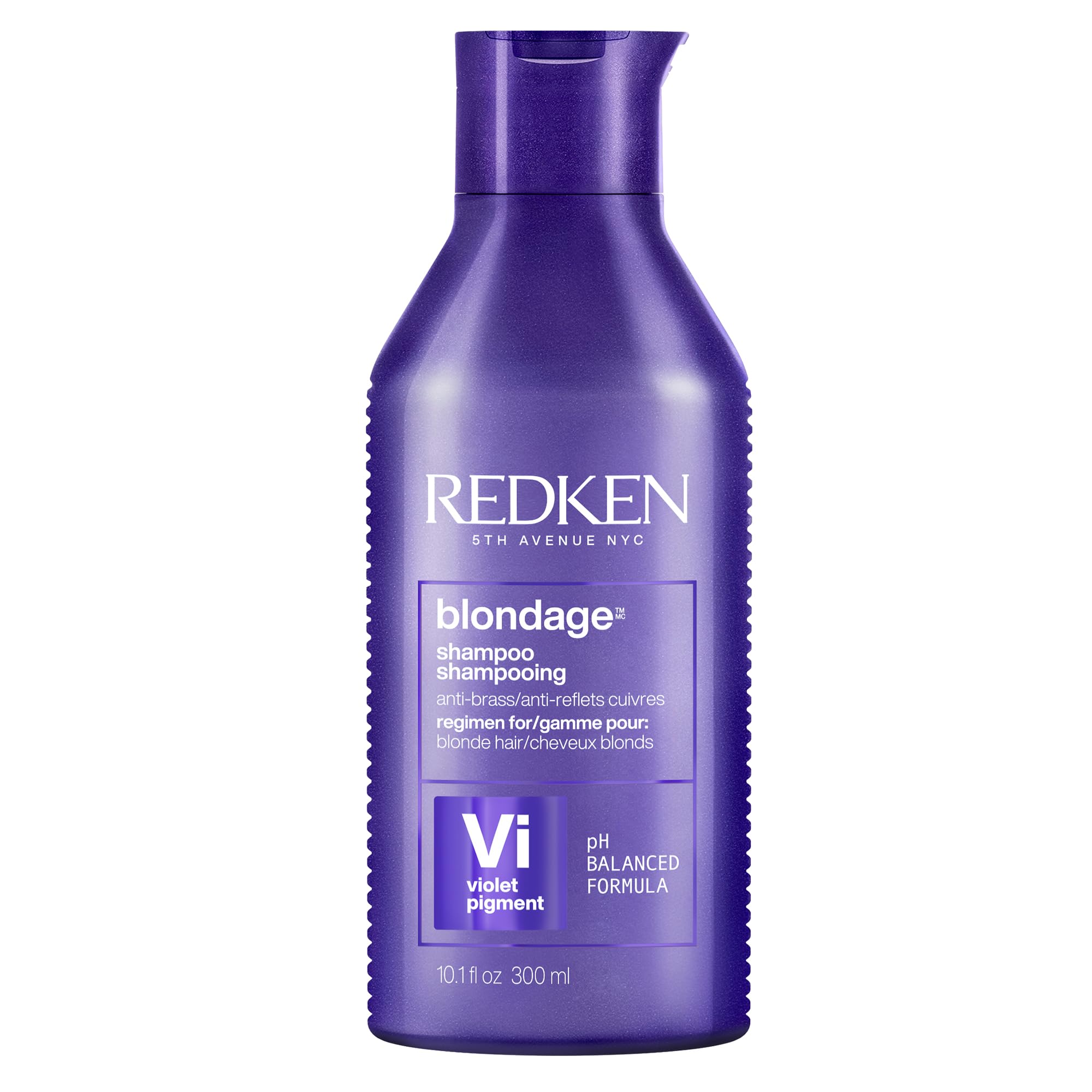 Redken Blondage Purple Toning Shampoo, Neutralizes Brassy Tones In Bleached Or Highlighted Hair, Anti-Brass Shampoo For Blonde Hair, 300ml 🍁 All In One Marketplace Canada
