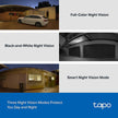 Tapo 2K 3MP QHD Pan/Tilt Outdoor Wired Security Wi-Fi Camera, 360° Visual Coverage, Full-Color Night Vision Up to 98ft, Smart Motion Tracking, Person Detection,Physical Privacy Mode(Tapo C510W) 🍁 All In One Marketplace Canada