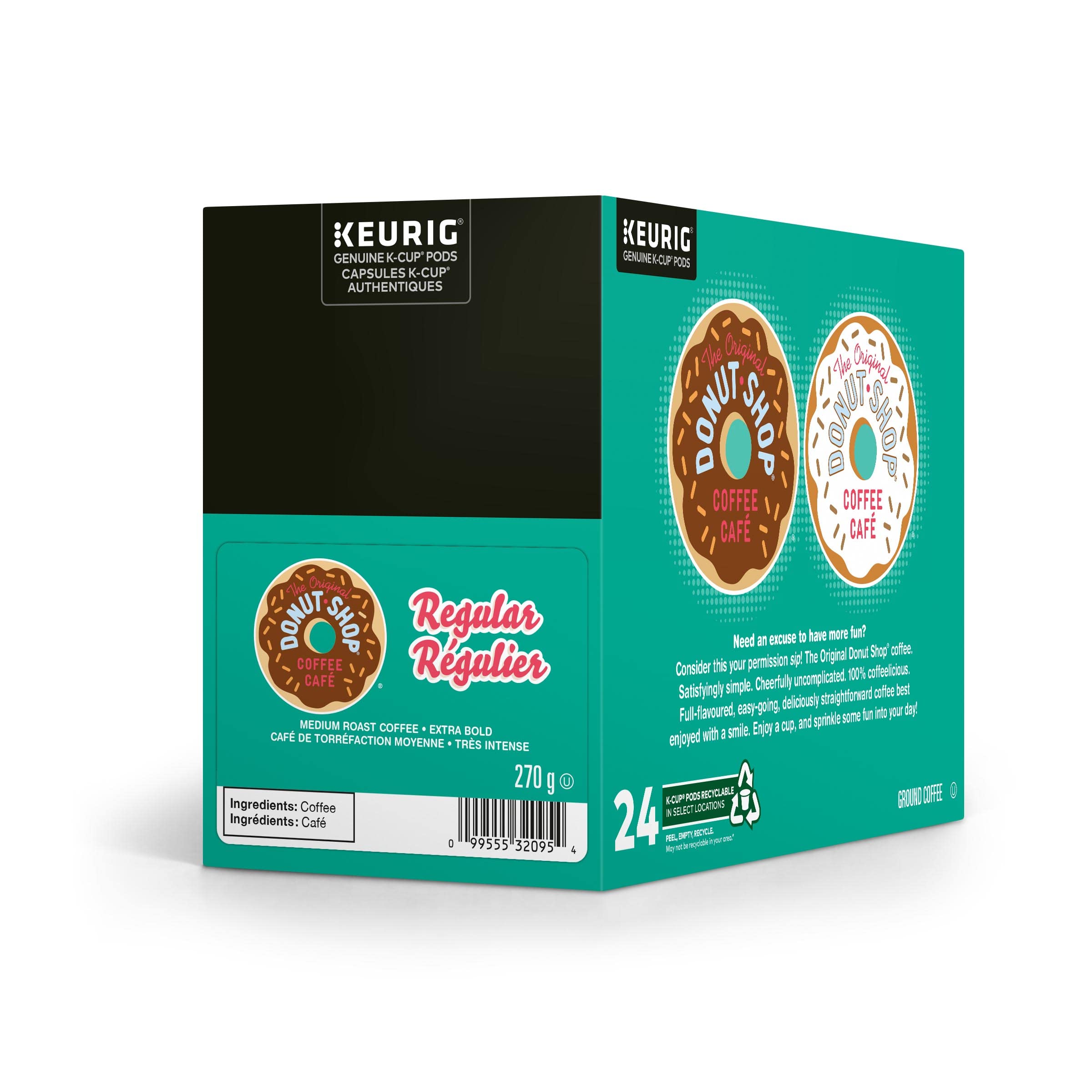 The Original Donut Shop Extra Bold K-Cup Coffee Pods, 24 Count For Keurig Coffee Makers 🍁 All In One Marketplace Canada